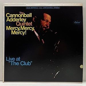 レコード画像：CANNONBALL ADDERLEY / Mercy, Mercy, Mercy! - Live At "The Club"
