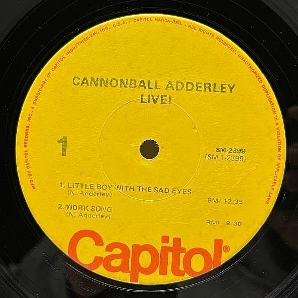 ★ＵＳオリジナル盤★キャノンボール・アダレイ・クインテット＆オーケストラＬＰ CANNONBALL ADDERLEY QUINTET / MUSIC, YOU ALL - Breakwell Records
