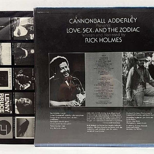 CANNONBALL ADDERLEY / RICK HOLMES / Love, Sex, And The