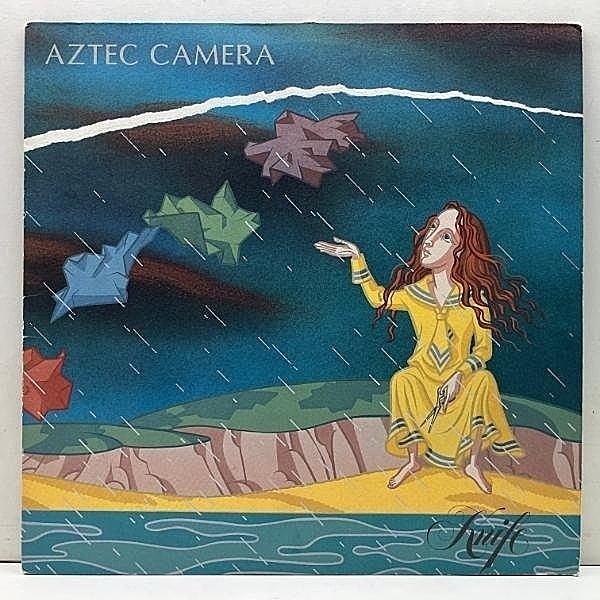 レコードメイン画像：良好品!! ざら紙 Penthouse刻印 UKオリジナル AZTEC CAMERA Knife ('84 WEA) アズテック・カメラ 2nd. 名盤 All I Need Is Everything 収録
