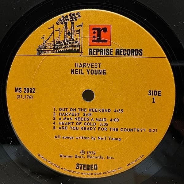 【希少・UKオリジナル】ニール・ヤング　ハーヴェスト　初版ラベル！！ NEIL YOUNG / Harvest (LP) / Reprise | WAXPEND RECORDS