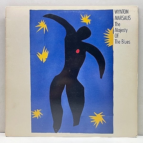 レコードメイン画像：【'89年 希少アナログ】USオリジナル WYNTON MARSALIS The Majesty Of The Blues (Columbia C 45091) ウィントン・マルサリス LP