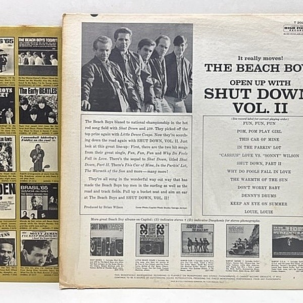 BEACH BOYS / Shut Down Volume 2 (LP) / Capitol | WAXPEND RECORDS