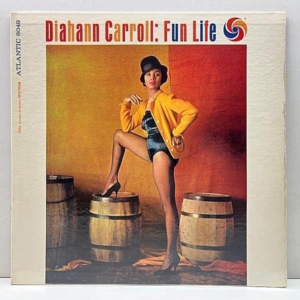 レコードメイン画像：良好!! MONO 初版 白ファン 3色ラベル USオリジナル DIAHANN CARROLL Fun Life ('60 Atlantic) ダイアン・キャロル 代表作