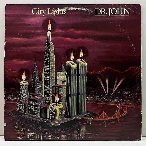 レコードメイン画像：USオリジナル マシンTML刻印 DR. JOHN City Lights ('78 Horizon) TOMMY LIPUMA Prod. ドクター・ジョン スワンプ／AOR 名作 米 LP 原盤