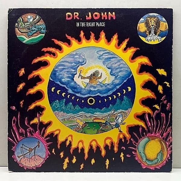 レコードメイン画像：Cut無し!良好! 初版 1841BROADWAYリム USオリジナル DR. JOHN In The Right Place ('73 ATCO) THE METERS 参加 BEASTIE BOYS サンプリング