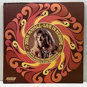 レコード画像：JOHN MAYALL / Live In Europe