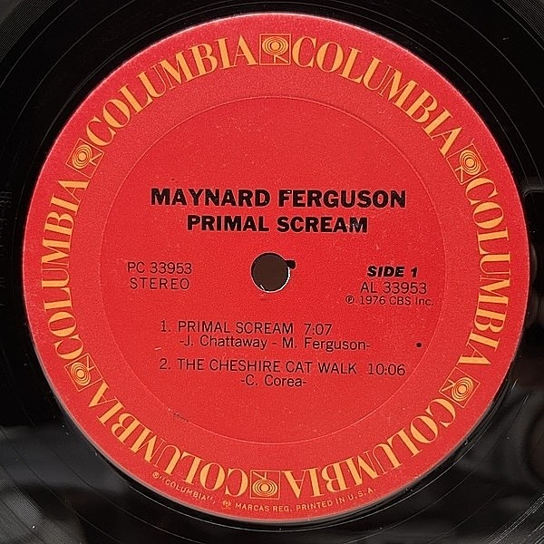 PRIMAL SCREAM レコード MAYNARD FERGUSON / Primal Scream (LP) / Columbia | WAXPEND