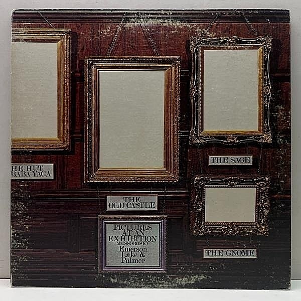 レコードメイン画像：美盤!! USオリジナル 初版 1841BROADWAYリム EMERSON, LAKE & PARMER [ELP] Pictures At An Exhibition ('72 Cotillion) MR, AT/GP刻印あり