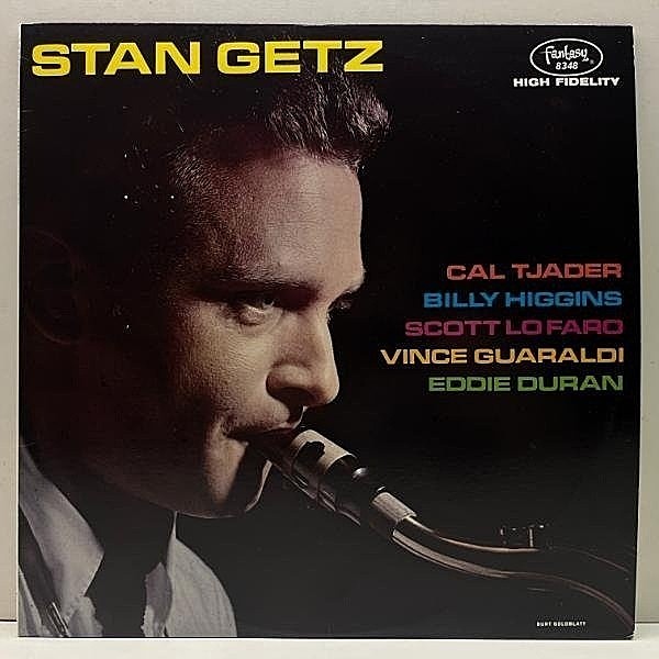 レコードメイン画像：美品!! STAN GETZ With CAL TJADER / SEXTET (Fantasy 3266) 米OJCリイシュー Scott Lafaro, Billy Higgins, Vince Guaraldi