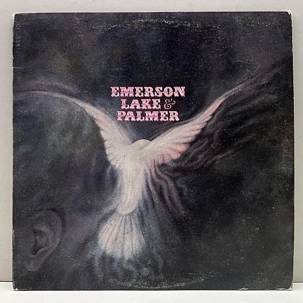 レコードメイン画像：良好盤!! USオリジナル 初版 1841BROADWAYリム EMERSON, LAKE & PARMER [ELP] Same／1st. デビューアルバム ('71 Cotillion) AT/GP刻印あり