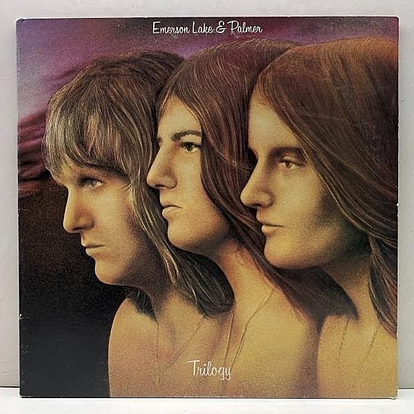 レコードメイン画像：良好盤!!【ATGP刻印】US初期プレス EMERSON, LAKE & PARMER [ELP] Trilogy (Cotillion SD 9903) ゲートフォールド仕様 プログレ 名作 LP