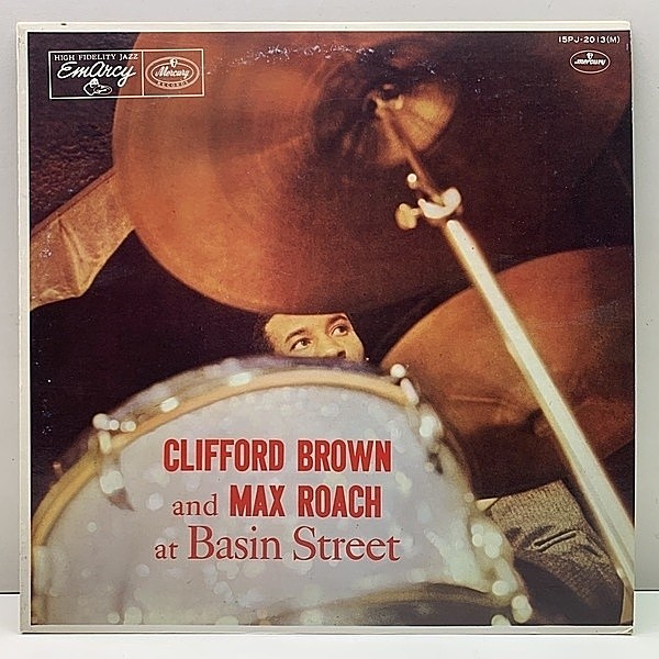 レコードメイン画像：極美盤!!【MONO】日 70sプレス CLIFFORD BROWN And MAX ROACH At Basin Street (Mercury 15PJ-2013) w/ Sonny Rollins モノラル LP