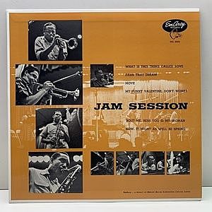 レコード画像：CLIFFORD BROWN / MAX ROACH / DINAH WASHINGTON / Jam Session