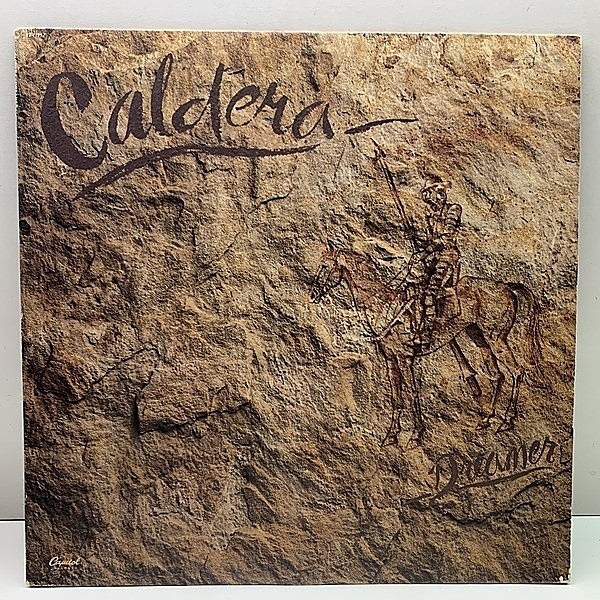 レコードメイン画像：LNDN DRGS サンプリング ネタ 美盤!! USオリジナル 深溝 テクスチャード仕様 CALDERA Dreamer ('79 Capitol) 漆黒のNew Ageファンクなど LP