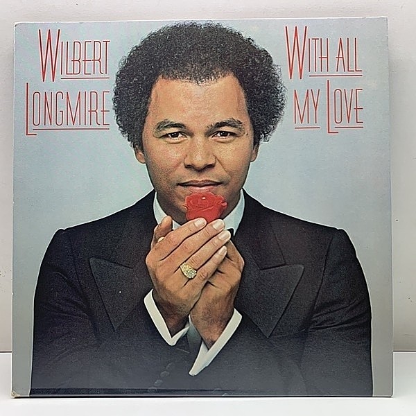 レコードメイン画像：【BOB JAMES prod.】美品!! USオリジナル WILBERT LONGMIRE With All My Love ('80 Tappan Zee) YOU THE ROCK サンプリング ネタ LP