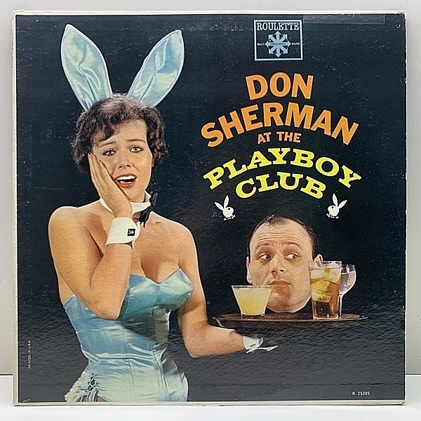 レコードメイン画像：CHEESECAKE セクシー 美女ジャケ USオリジナル DON SHERMAN At The Playboy Club 会員制クラブ／モンドでビザールなコメディアン実況録音