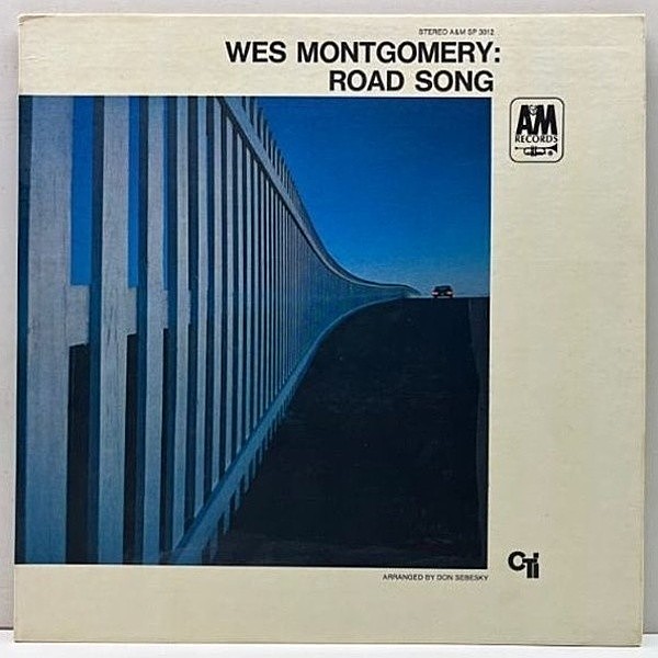 レコードメイン画像：良好!! VANGELDER刻印 コーティング仕様 USオリジナル WES MONTGOMERY Road Song ('68 A&M) w/ Herbie Hancock, Hank Jones ほか