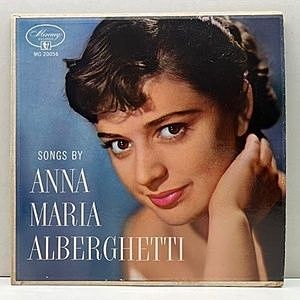 レコード画像：ANNA MARIA ALBERGHETTI / Songs By