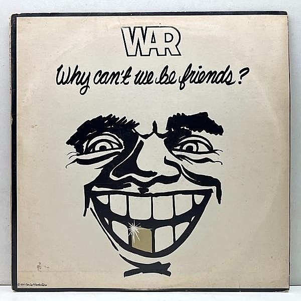 レコードメイン画像：美盤!!【CRC, Club Edition】USオリジナル WAR Why Can't We Be Friends? 仲間よ目をさませ BEASTIE BOYS, 小沢健二 他 サンプリング ネタ