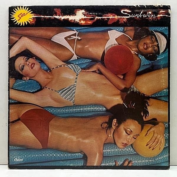 レコードメイン画像：良好盤!! 初版 赤Lbl. USオリジナル SUN Sunburn ('78 Capitol) DEV LARGE／Lunch Time Speax ネタ Dance (Do What You Wanna Do) ほか