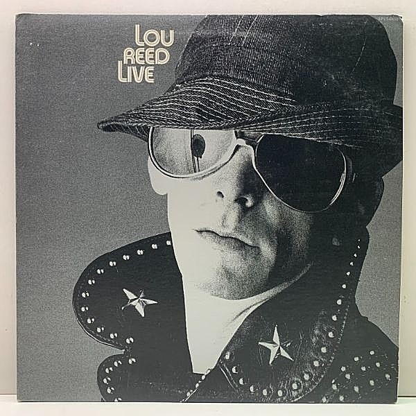 レコードメイン画像：レアな極美盤!! RL刻印 (Bob Ludwig) USオリジナル LOU REED Live ('75 RCA) 米 APL規格 ルー・リード／ライヴ VELVET UNDERGROUND