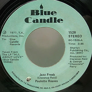 レコード画像：PAULETTE REAVES / Jazz Freak