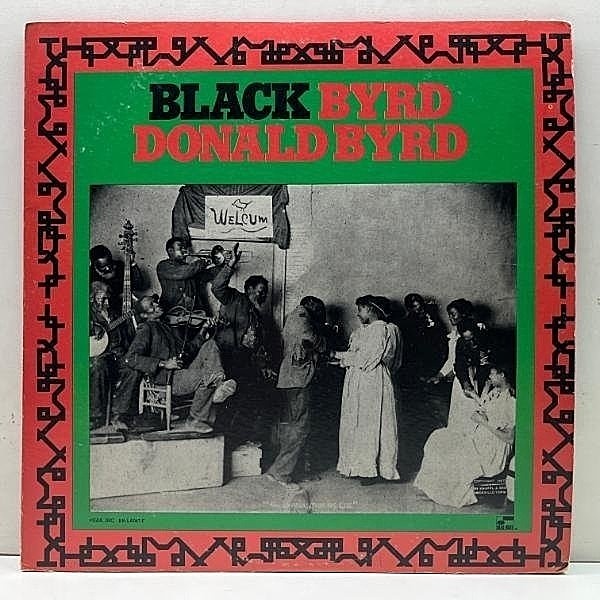 レコードメイン画像：USオリジナル 初版 UA青白ラベ DONALD BYRD Black Byrd ('73 Blue Note) SKY HIGH仕事の第一弾！Jazz Funk, Rare Groove 不朽の名作