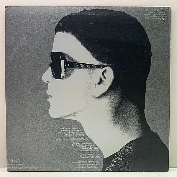 ◾️高音質️激レアUSプロモ盤■LOU REED / ルーリード■Lou Reed LOU REED / Live (LP) / RCA Victor | WAXPEND RECORDS