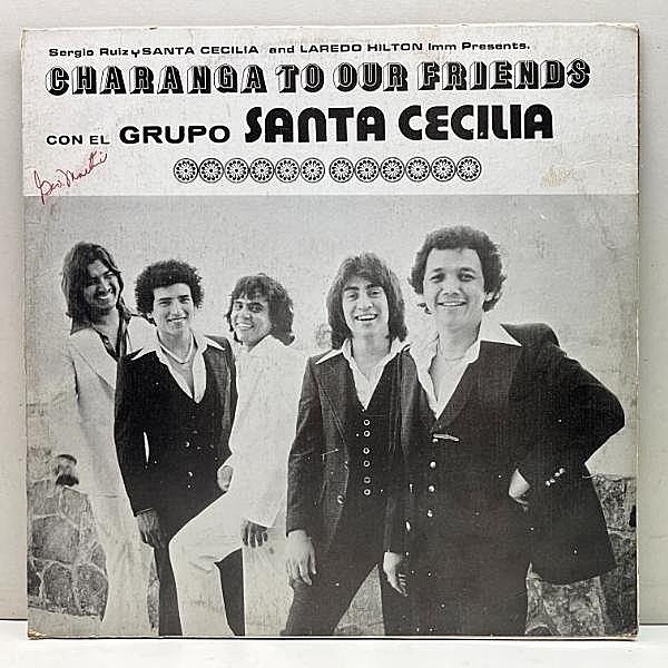 レコードメイン画像：【南米産ラテンガレージ至宝】MEXICOオリジ GRUPO SANTA CECILIA Charanga To Our Friends ラウンジ系ブルーアイドソウル DRUM BREAK 試聴