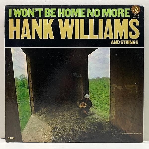 レコードメイン画像：プロモ MONO 良好!! USオリジナル HANK WILLIAMS I Won't Be Home No More (MGM E 4481) ハンク・ウィリアムズ 米 60s モノラル