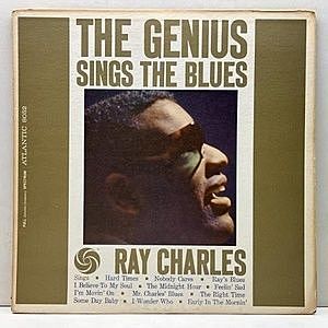レコード画像：RAY CHARLES / The Genius Sings The Blues