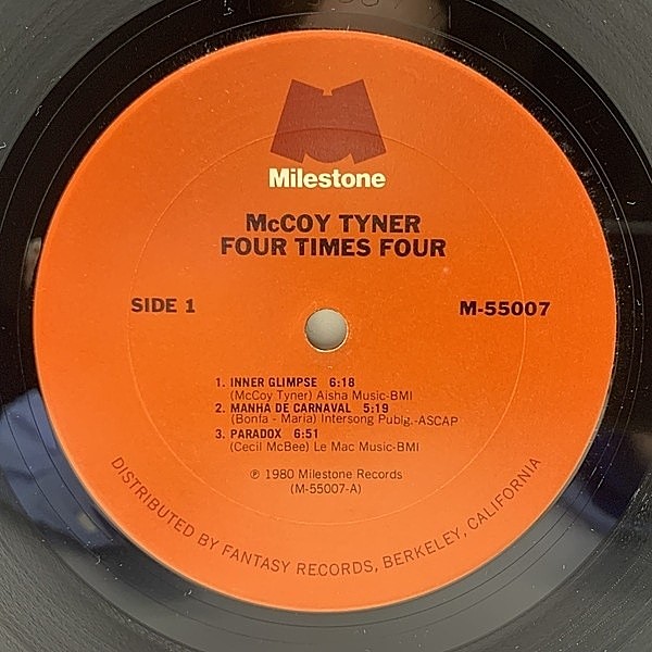 McCOY TYNER / 4 x 4 (LP) / Milestone | WAXPEND RECORDS