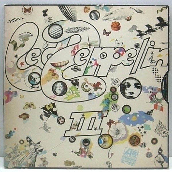 レコードメイン画像：名盤!! ほぼ美盤 LED ZEPPELIN / III US初期 LP ROCKEFELLER 2ND