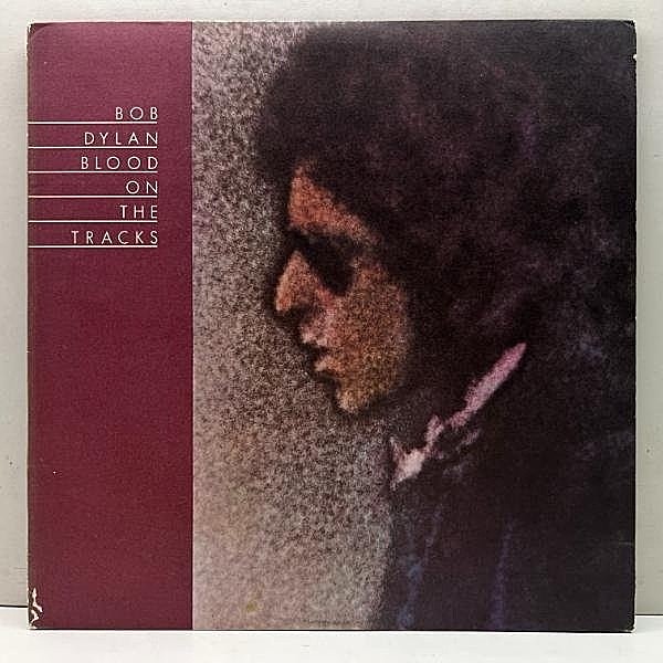 レコードメイン画像：Cut無し!良好! 裏黒文字 ざら紙 初版 PC規格 USオリジナル BOB DYLAN Blood On The Tracks (Columbia PC 33235) 血の轍 米 1stプレス
