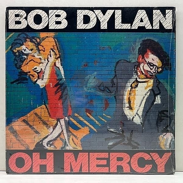 レコードメイン画像：シュリンク良好!! '89年 稀少 LP 米オリジナル BOB DYLAN Oh Mercy (Columbia) DANIEL LANOIS prod. 手書き両マト1A ボブ・ディラン