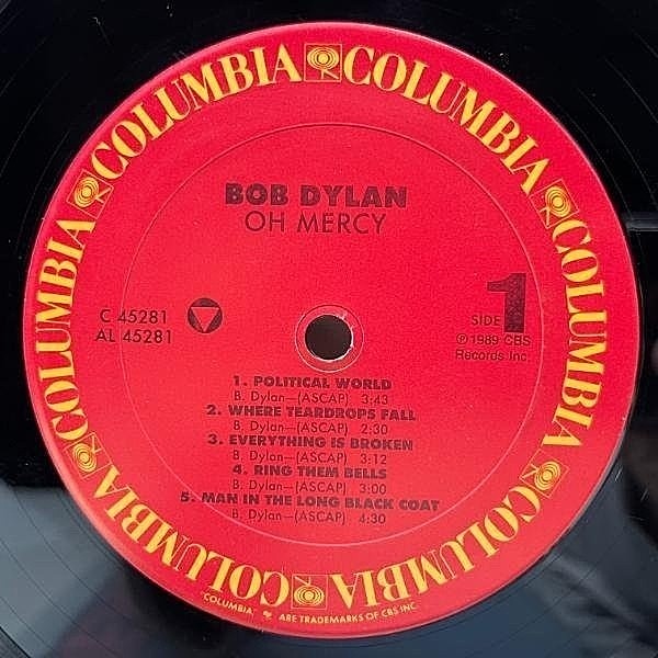 欧LP Bob Dylan Oh Mercy 88985438421 Sony Music, Columbia, Legacy /00260 Amazon.com: Oh Mercy: CDs & Vinyl