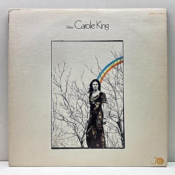 レコードメイン画像：USオリジナル【手彫り両マト1】初版 70表記ラベル CAROLE KING Writer ('70 Ode) ソロ 1st. デビュー JAMES TAYLOR, GERRY GOFFIN