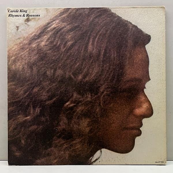 レコードメイン画像：良好盤!! 専用インナー 完品 USオリジナル CAROLE KING Rhymes & Reasons ('72 Ode SP-77016) David T. Walker ほか 米 初回プレス LP