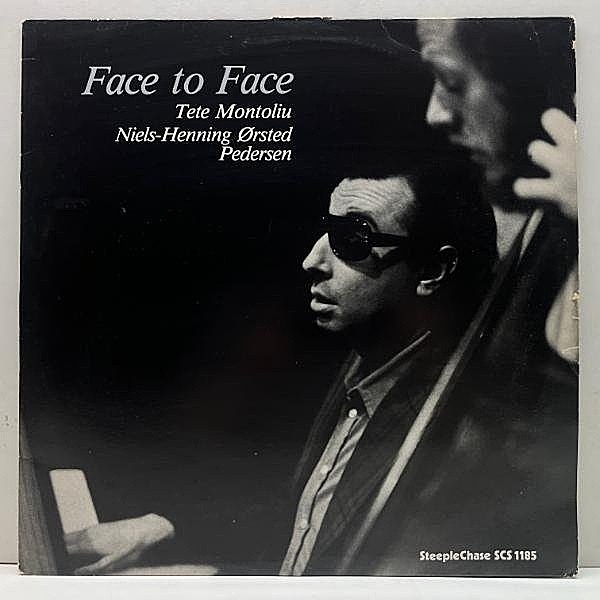 レコードメイン画像：美盤!! DENMARK オリジナル TETE MONTOLIU Face To Face ('84 SteepleChase) テテ・モントリュー＆ニールス＝ヘニング・ペデルセン