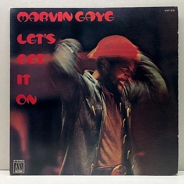 レコードメイン画像：良好盤!! VIP規格 Motown版 日プレス MARVIN GAYE Let's Get It On マーヴィン・ゲイ／レッツ・ゲット・イット・オン 解説シート付属 LP