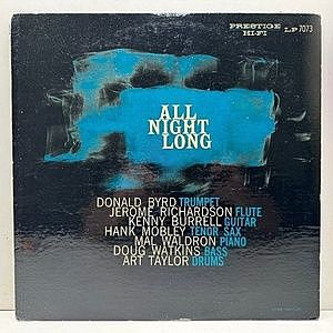 レコード画像：KENNY BURRELL / PRESTIGE ALL STAR / All Night Long
