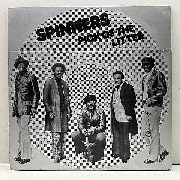 レコードメイン画像：【MADLIB サンプリング ネタ】良好!! 切り抜き 特殊ジャケ USオリジナル SPINNERS Pick Of The Litter ('75 Atlantic) w/ THOM BELL, MFSB