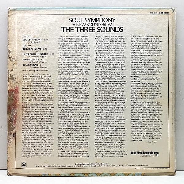 THREE SOUNDS / Soul Symphony (LP) / Blue Note | WAXPEND RECORDS