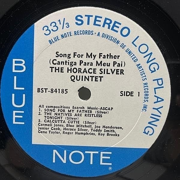 HORACE SILVER / Song For My Father (LP) / Blue Note