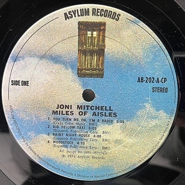 レコード　US盤　二枚組　ジョニミッチェル　Miles of Aisles Mitchell, Joni - Miles Of Aisles - Amazon.com Music