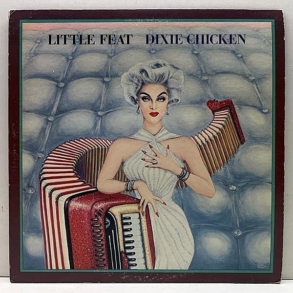 レコードメイン画像：レア!良好! 両面1マト 初版 緑ラベ USオリジナル LITTLE FEAT Dixie Chicken ('73 Warner) 名盤 ATCQ サンプリング ドラムブレイク LP