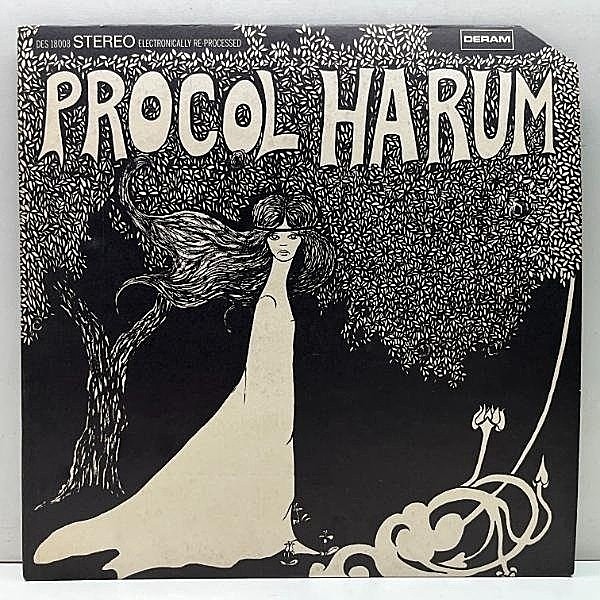 レコードメイン画像：良好盤!!【Best刻印・BellSound刻印】ざら紙 USオリジナル PROCOL HARUM 1st デビュー作 ('67 Deram) 青い影 プロコル・ハルム 米 LP 原盤