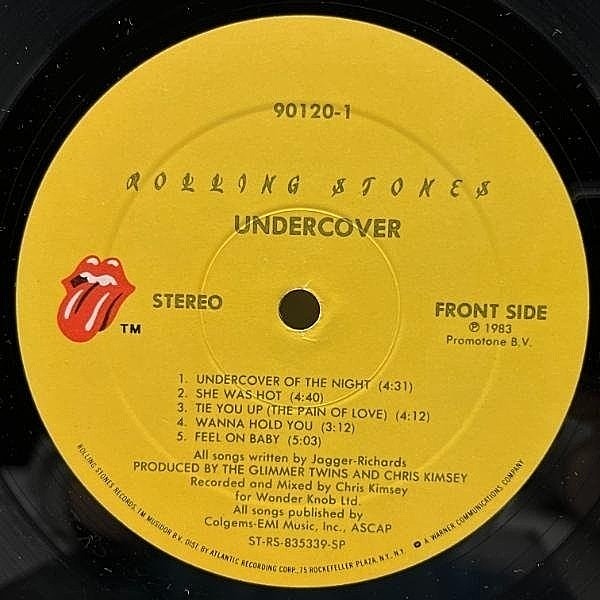 『ＴＨＥ・ＲＯＬＬＩＮＧ・ＳＴＯＮＥＳ／ＵＮＤＥＲＣＯＶＥＲ』〈日本盤〉【中古品 THE・ROLLING・STONES／UNDERCOVER