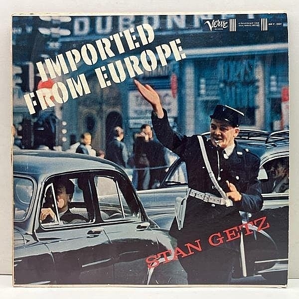 レコードメイン画像：良好!! MONO 初版トランペッター 深溝 USオリジナル STAN GETZ Imported From Europe (Verve MGV-8331) w/ Bengt Hallberg, Ake Persson